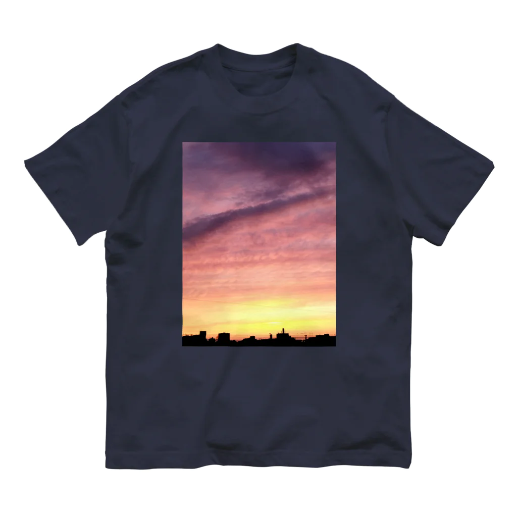 sky journeyのsunset① オーガニックコットンTシャツ