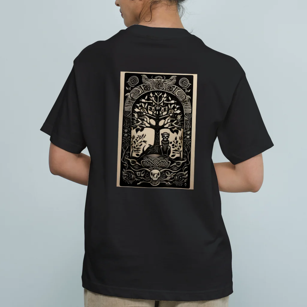 Skull sectionのドクロの木 オーガニックコットンTシャツ