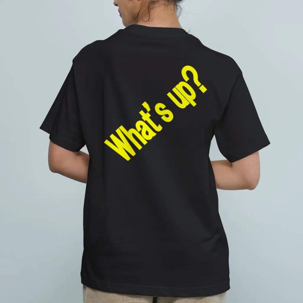 ainarukokoroのWhat's up? オーガニックコットンTシャツ