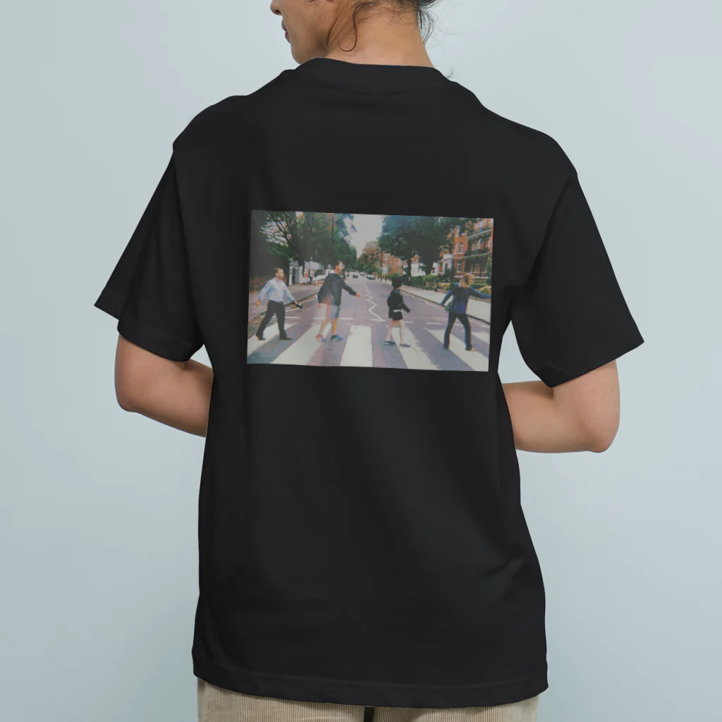 LOVELY FUZZのAbbey Road オーガニックコットンTシャツ