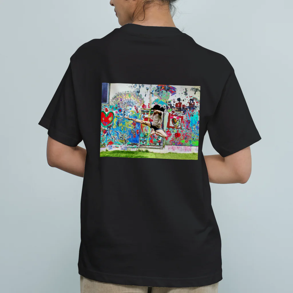 ちゃぺらむのと　び　げ　り オーガニックコットンTシャツ