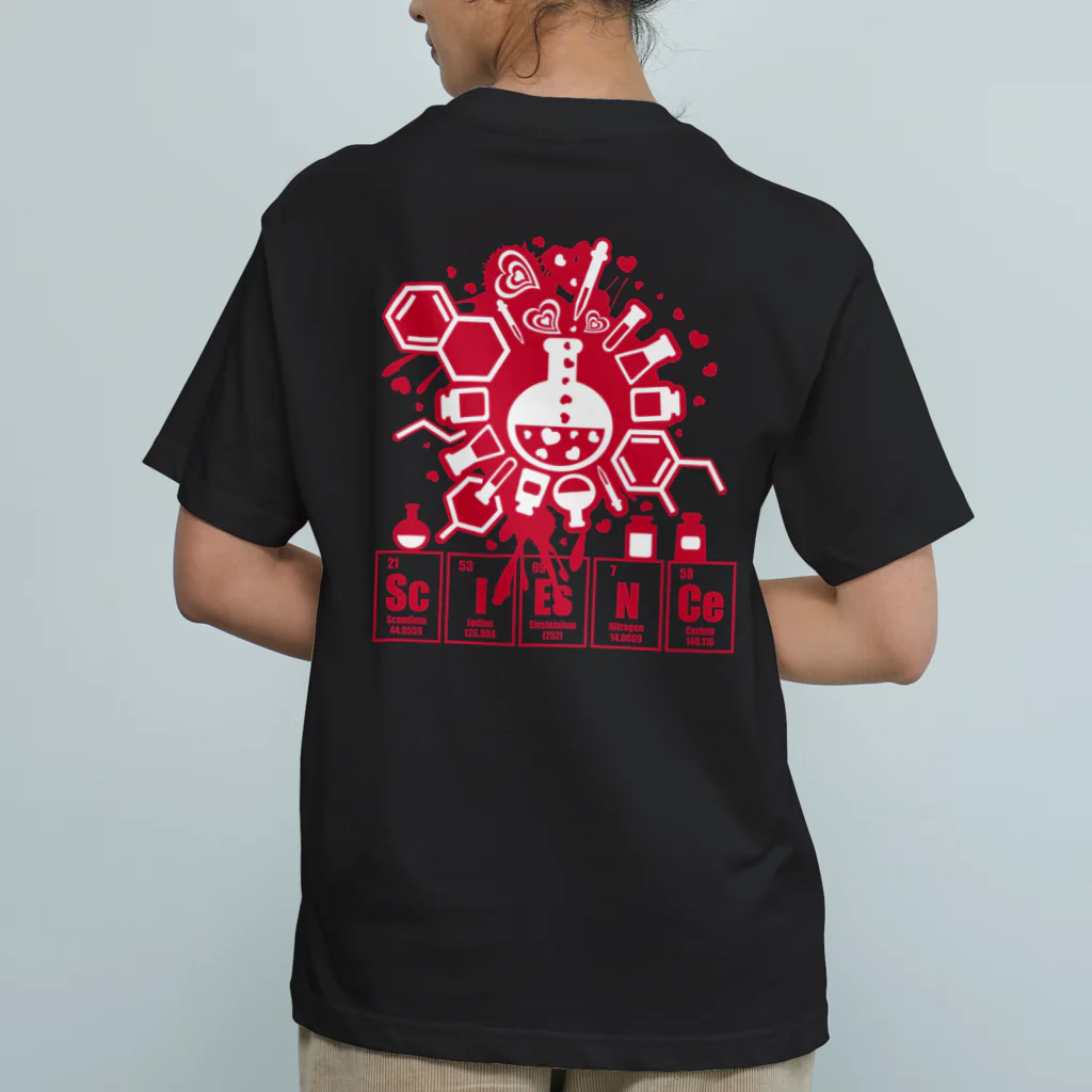 AURA_HYSTERICAのScIENCe オーガニックコットンTシャツ