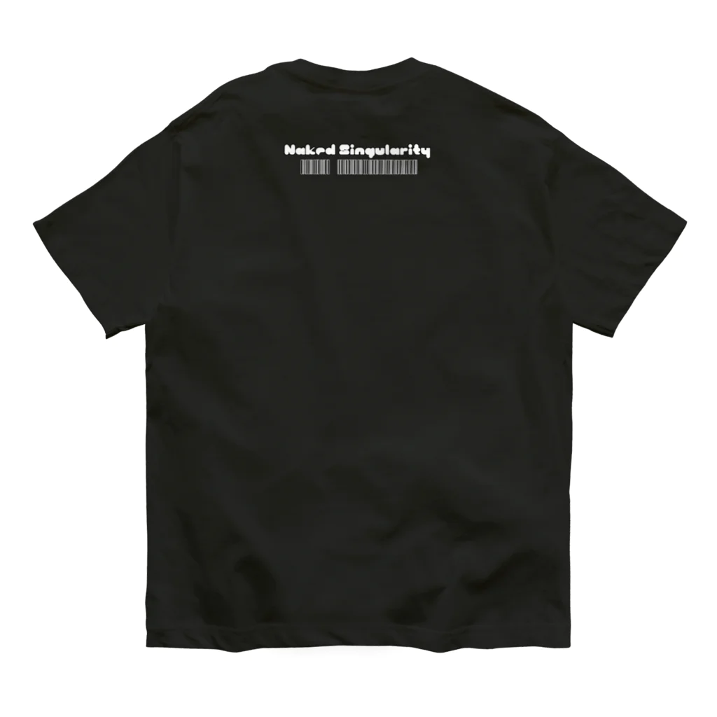 はだかのとくいてんのnaked singularity オーガニックコットンTシャツ