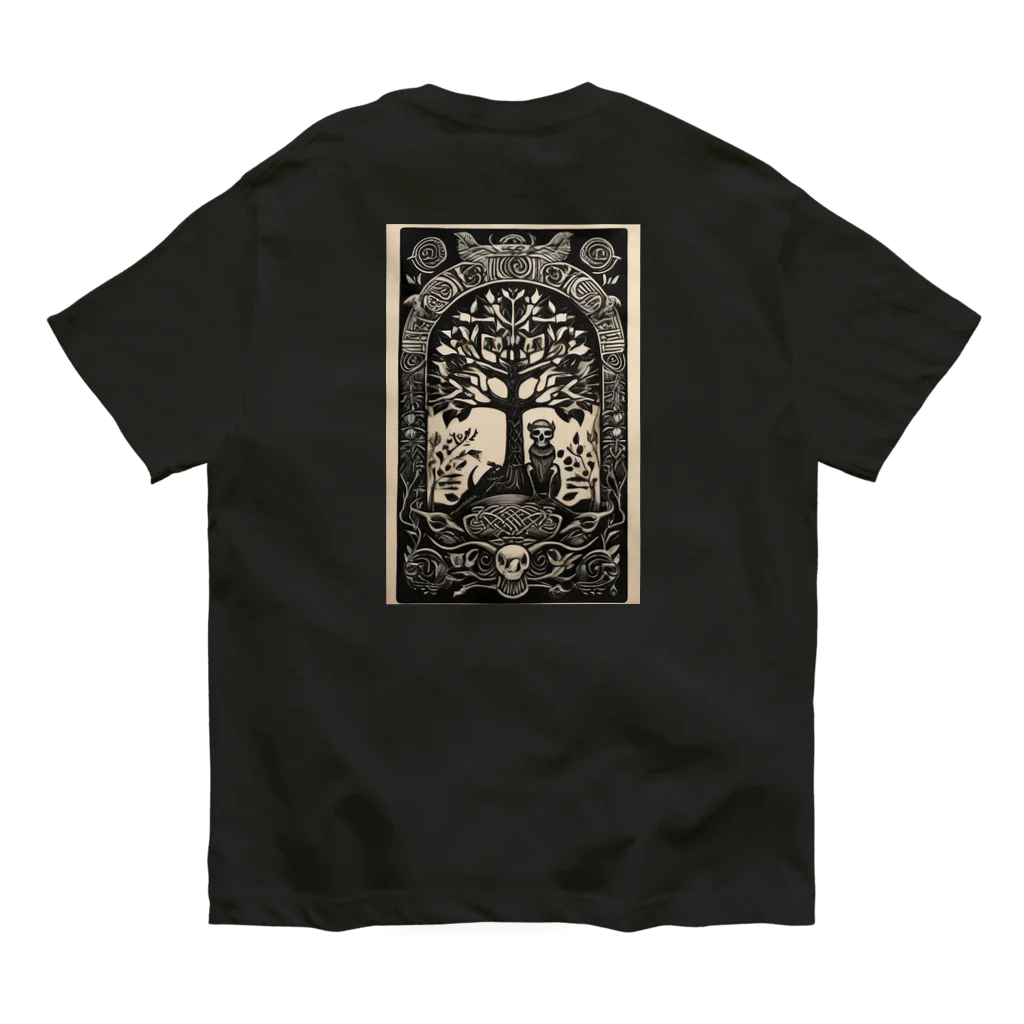 Skull sectionのドクロの木 Organic Cotton T-Shirt