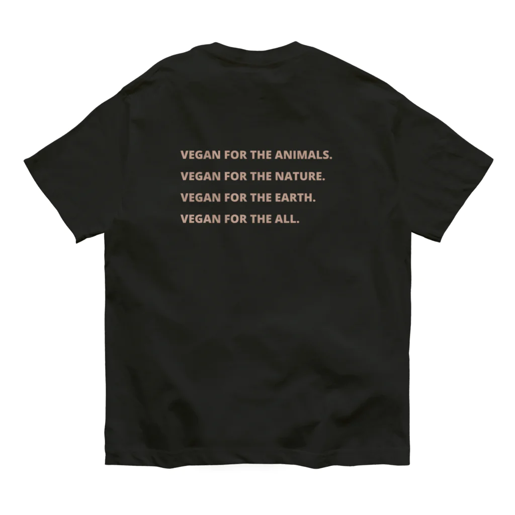 NoMoreTanksのVegan_Pig オーガニックコットンTシャツ