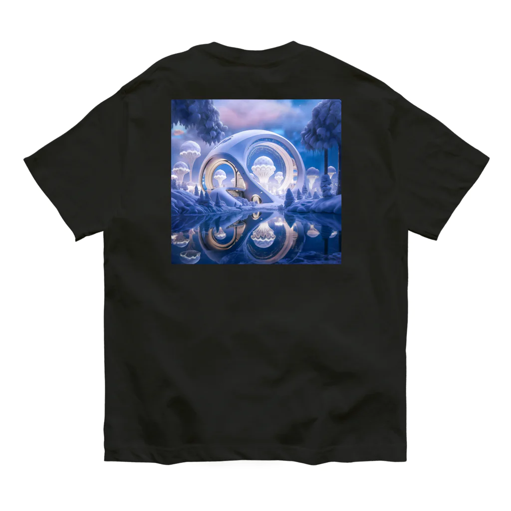 BLXのTime Warp City オーガニックコットンTシャツ