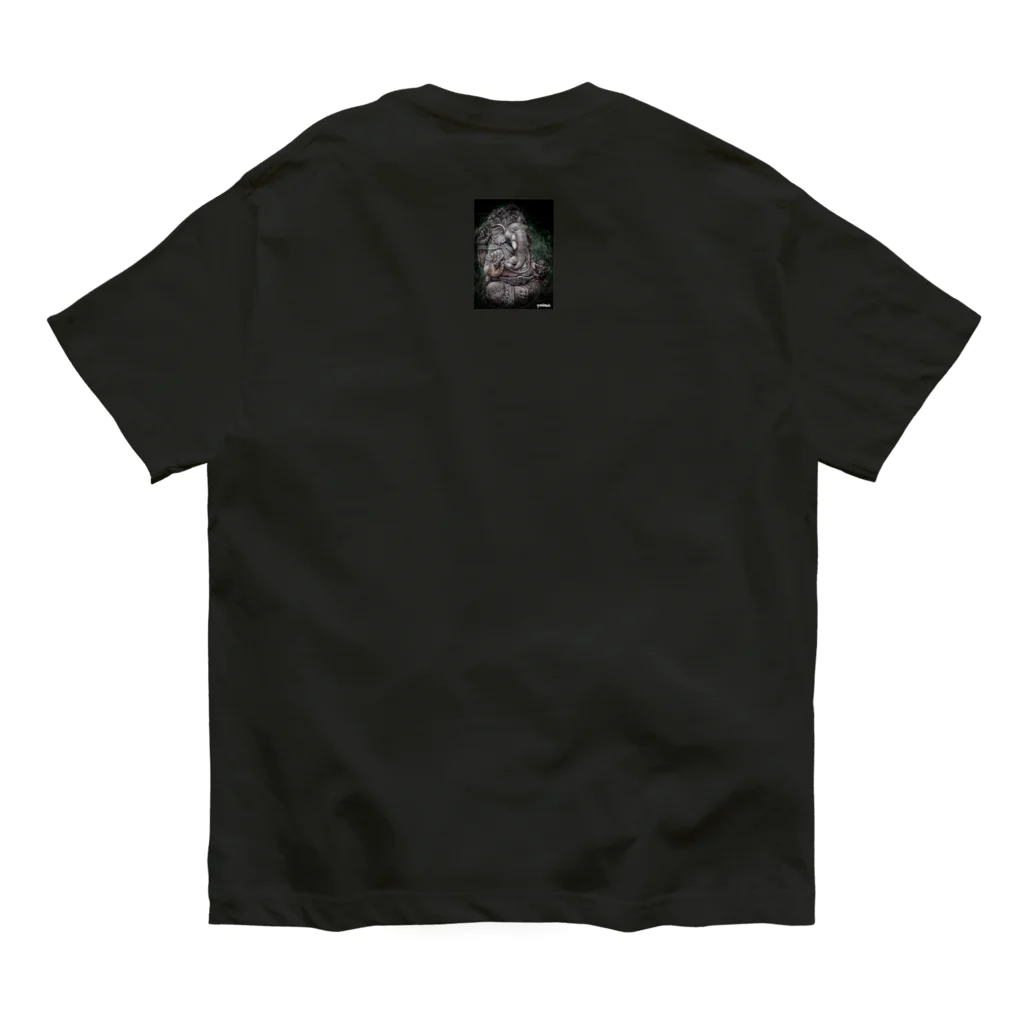寺腰ウェブアクトのガネーシャ032 Organic Cotton T-Shirt