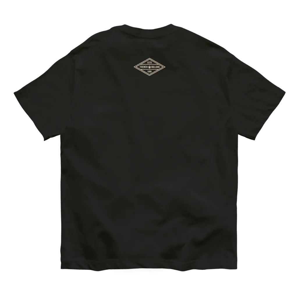 【公式】まるいねこのフレンチ・ブルドッグ Organic Cotton T-Shirt