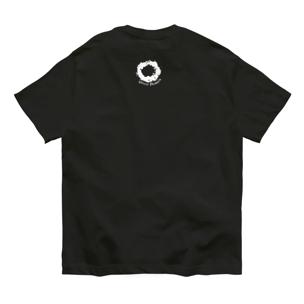 Groovy ProductsのGroovyオーガニック素材半袖Tシャツ(黒) Organic Cotton T-Shirt