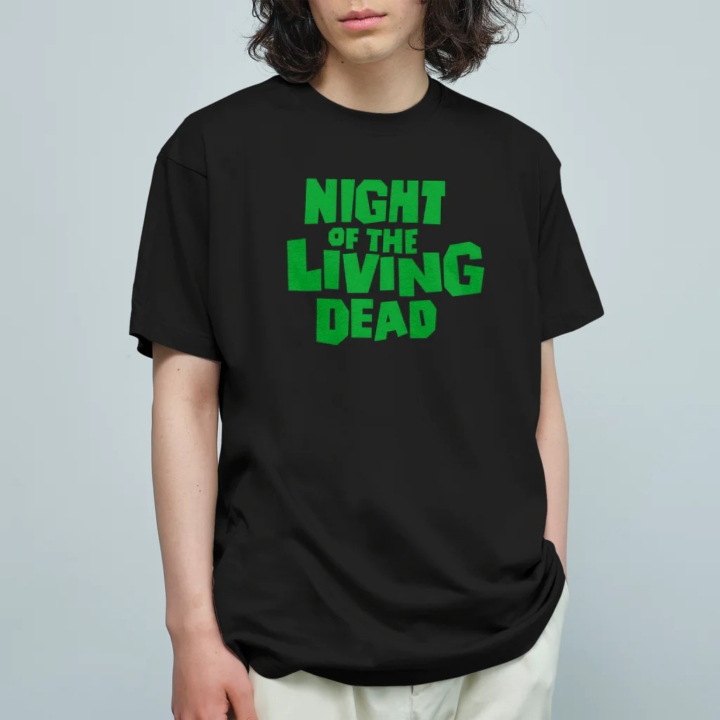 stereovisionのNight of the Living Dead_ロゴ オーガニックコットンTシャツ