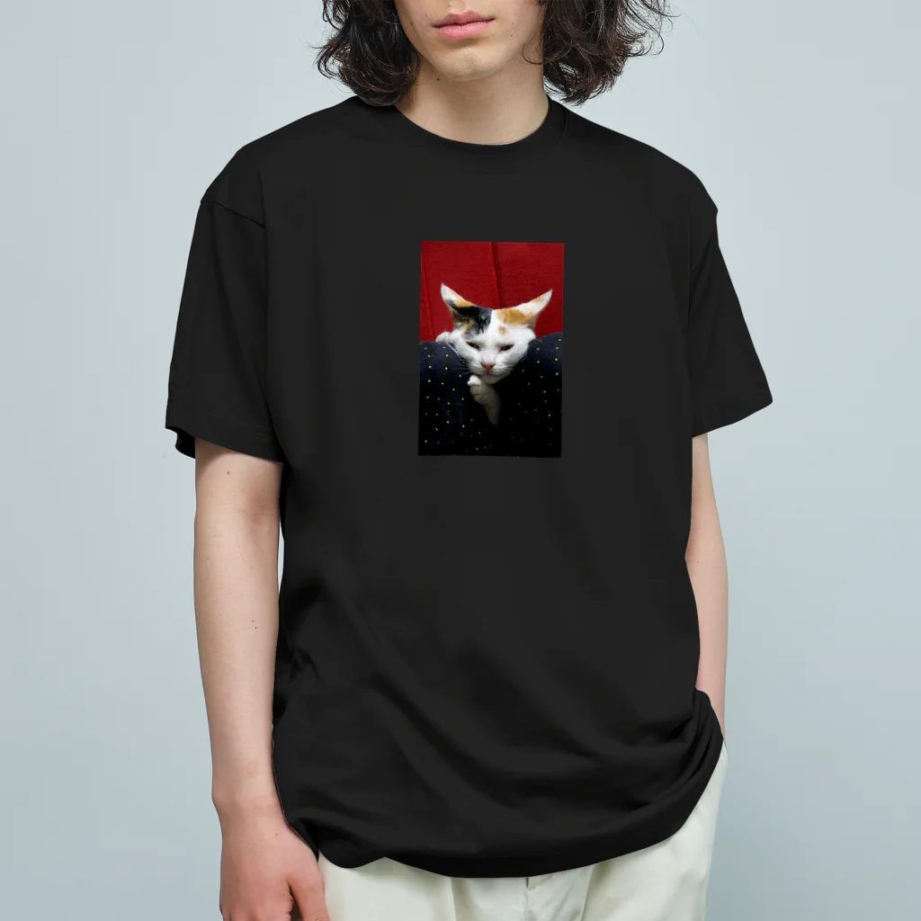 もけけ工房 SUZURI店の妖怪美少女猫びわちゃん Organic Cotton T-Shirt