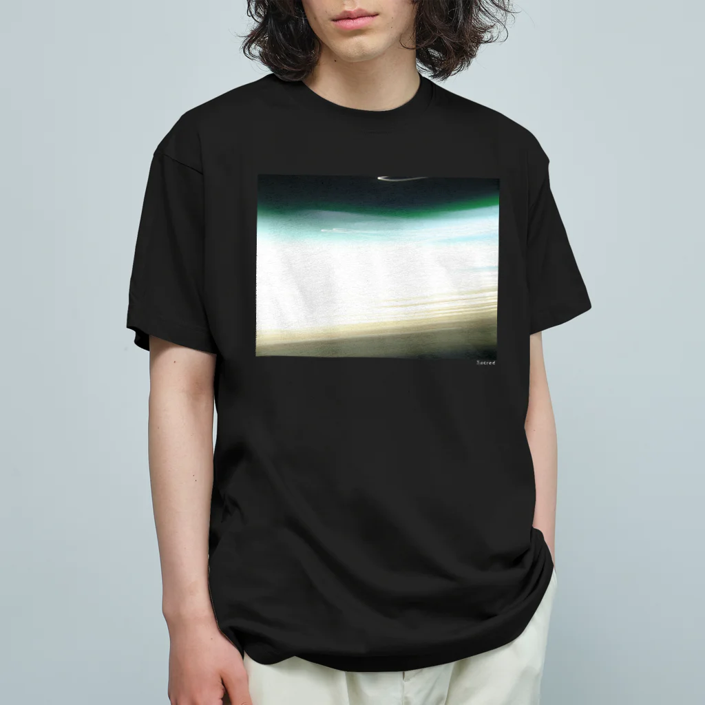 ひろし。のTシャツ屋さんのフォントシリーズ, Sacred 02 유기농 코튼 티셔츠