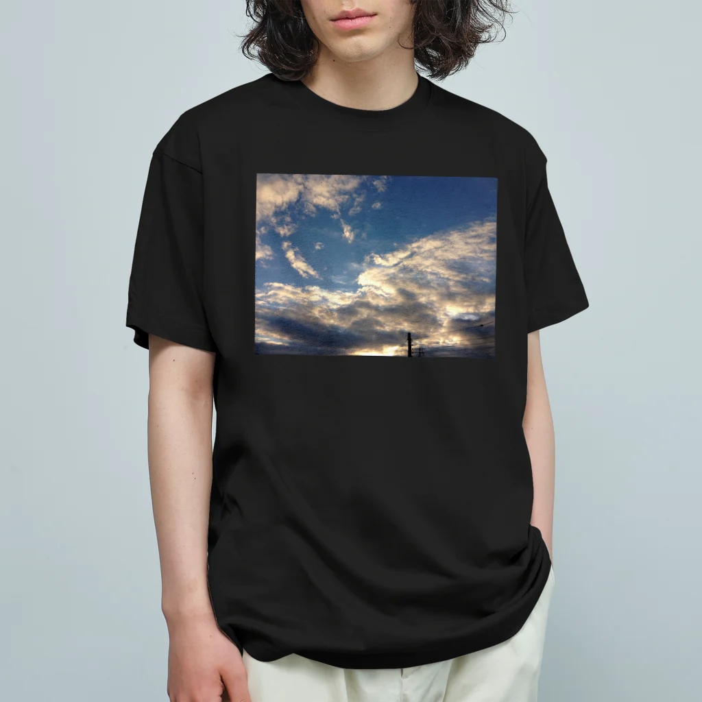 たばすこあまがえるのHoly Girl with Wings Organic Cotton T-Shirt