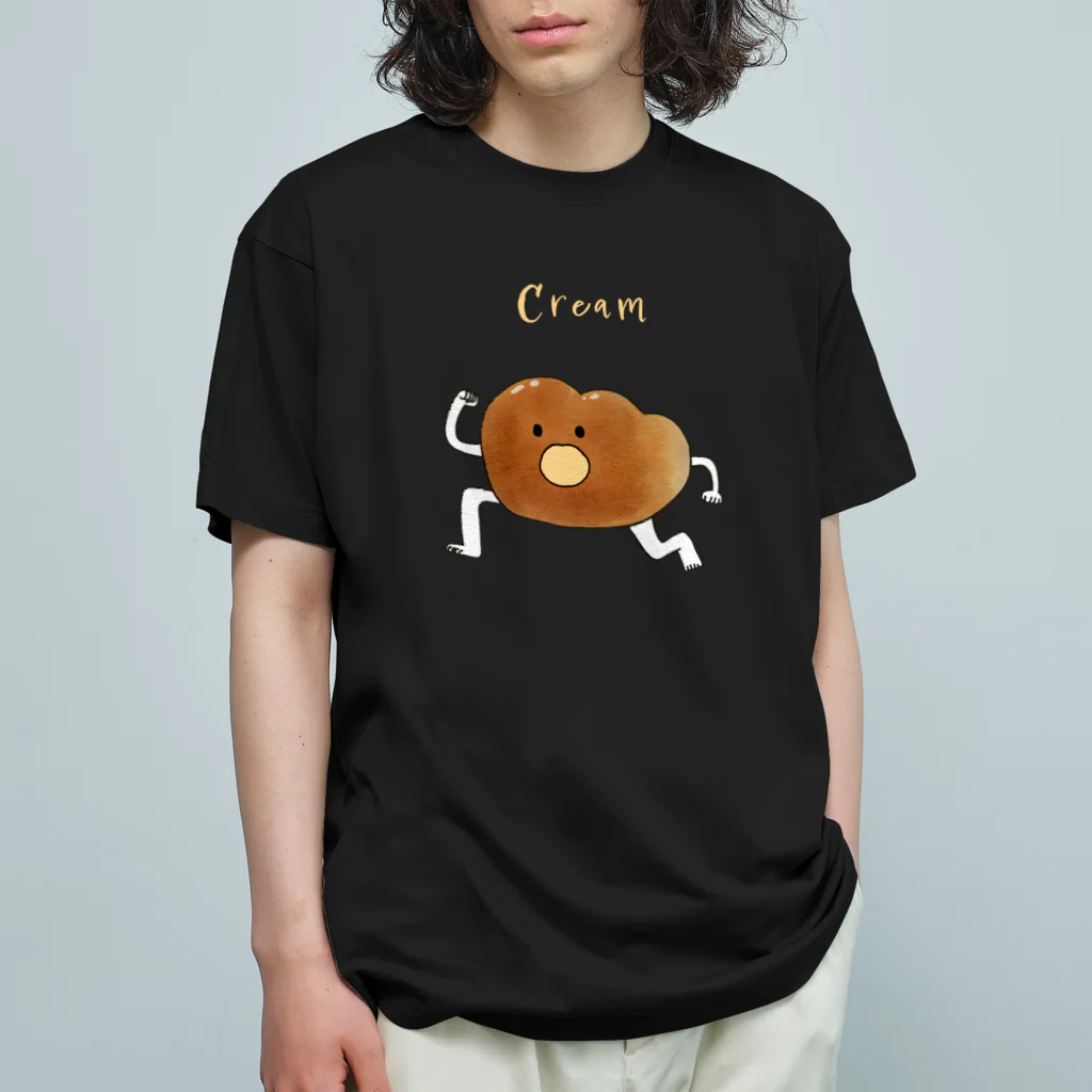 BOONの逃げパン  くりーむちゃん Organic Cotton T-Shirt