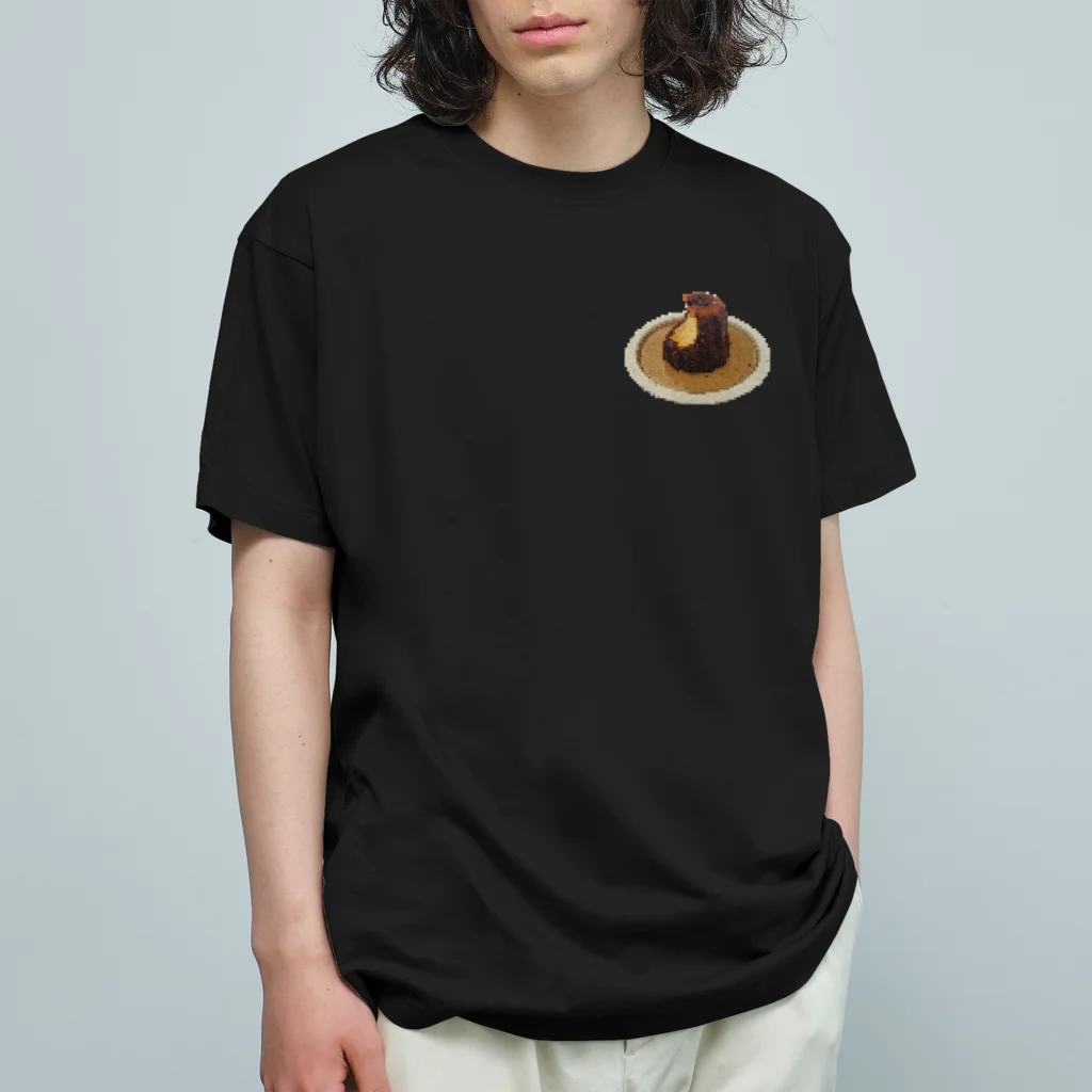 徒然ドッド.のドット◦カヌレ ver.2 オーガニックコットンTシャツ