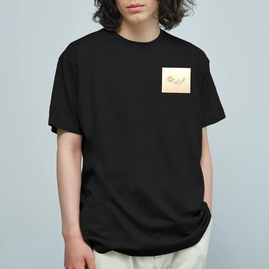 二歩のqJβt オーガニックコットンTシャツ