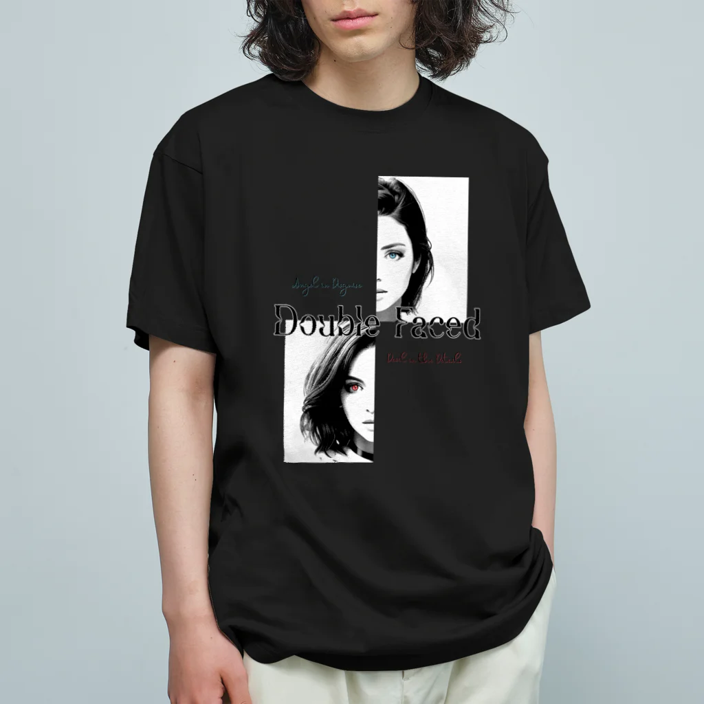 CharmyraのDouble Faced ver.2 オーガニックコットンTシャツ