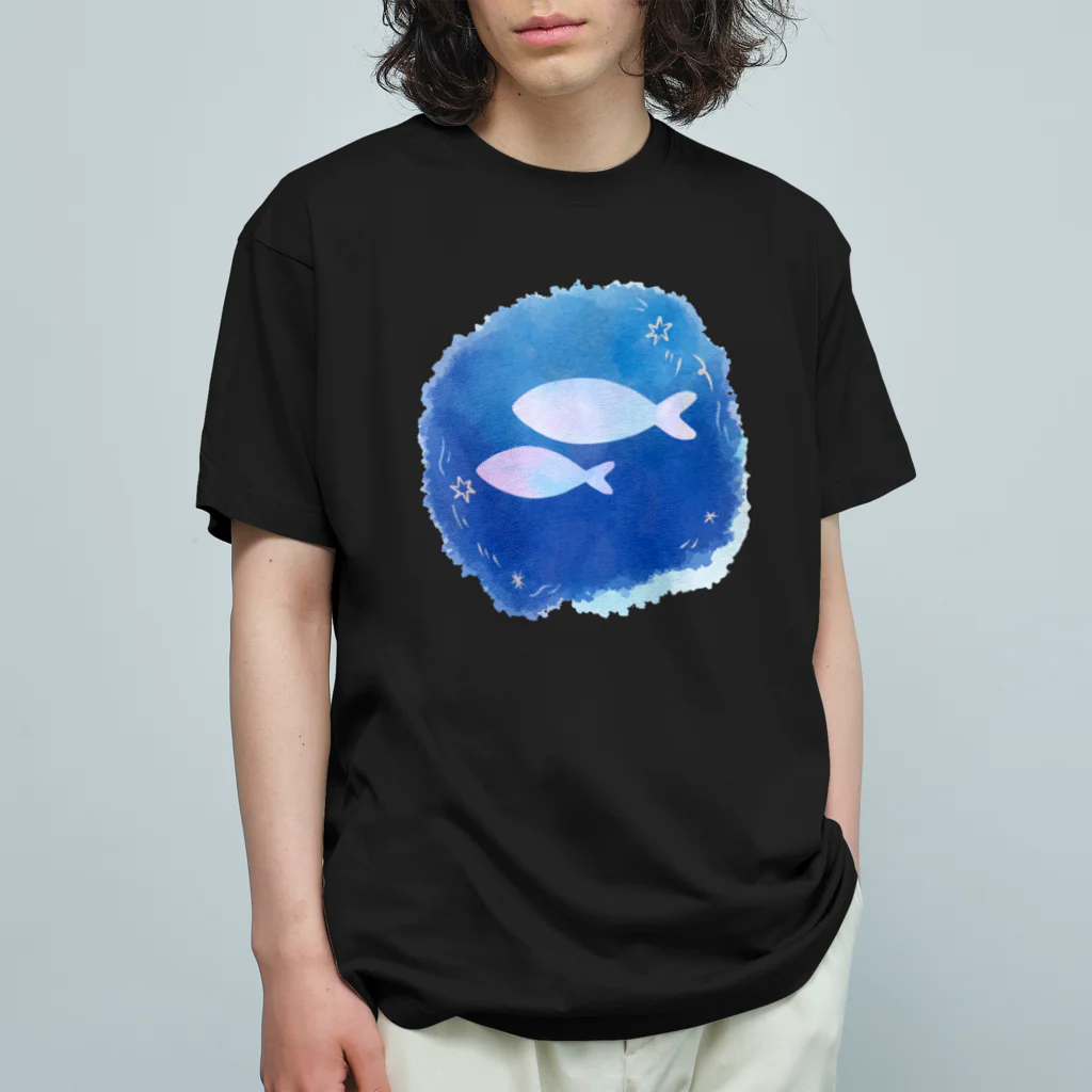 RabbitHouseの儚い魚 Organic Cotton T-Shirt