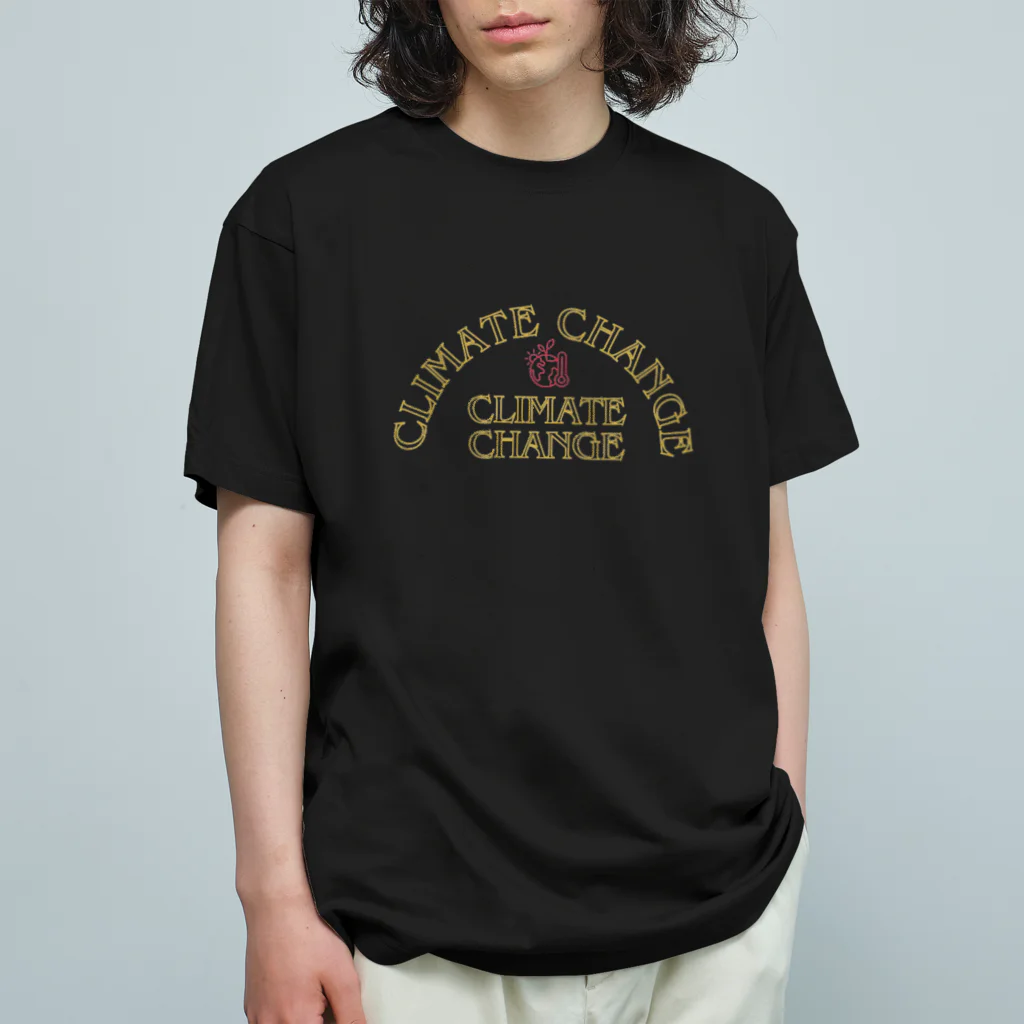 garireoのCLIMATE CHANGE（気候変動） オーガニックコットンTシャツ