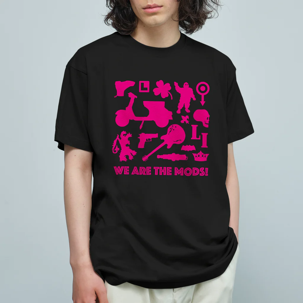 hiropo3のWE ARE THE MODS! オーガニックコットンTシャツ