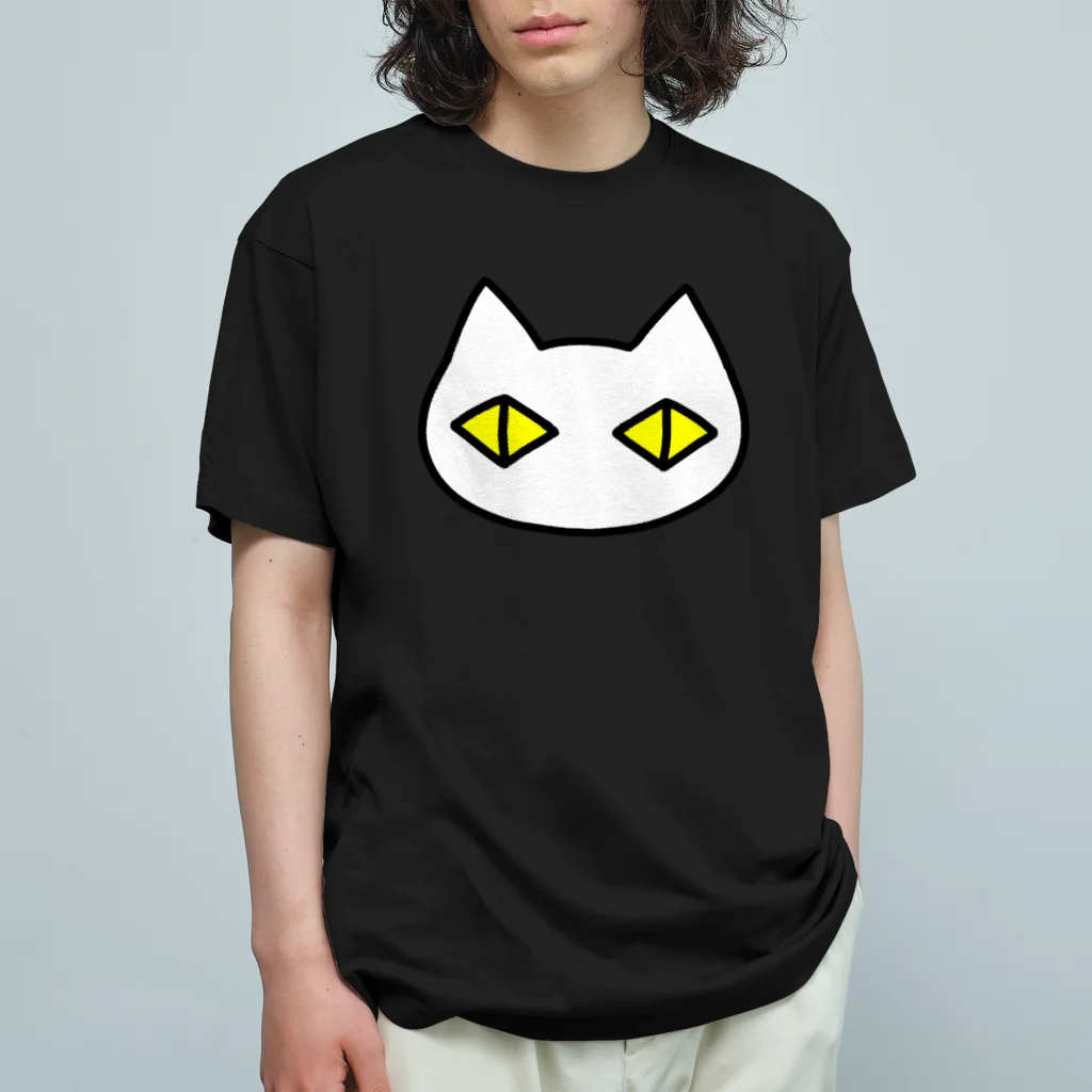 F2 Cat Design Shopの黒猫ボディーガード まもられているほう 002 Organic Cotton T-Shirt