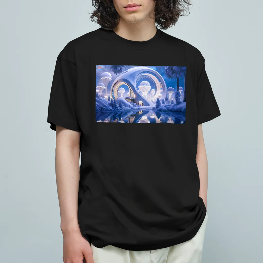 BLXのTime Warp City オーガニックコットンTシャツ