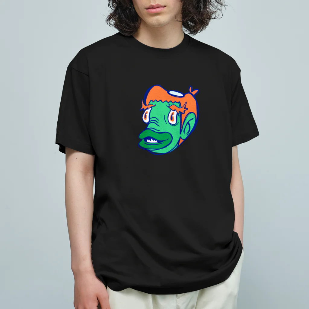 hiromashiiiの河童 オーガニックコットンTシャツ