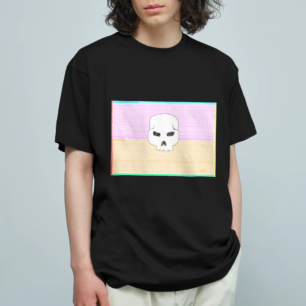 白井　快士の💀 オーガニックコットンTシャツ