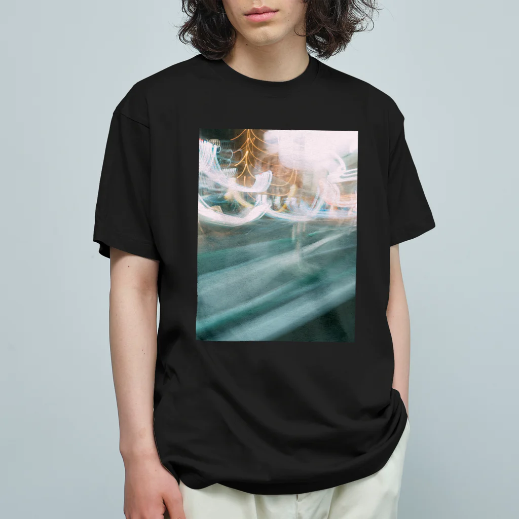 KitoshiのDrifting in the City オーガニックコットンTシャツ