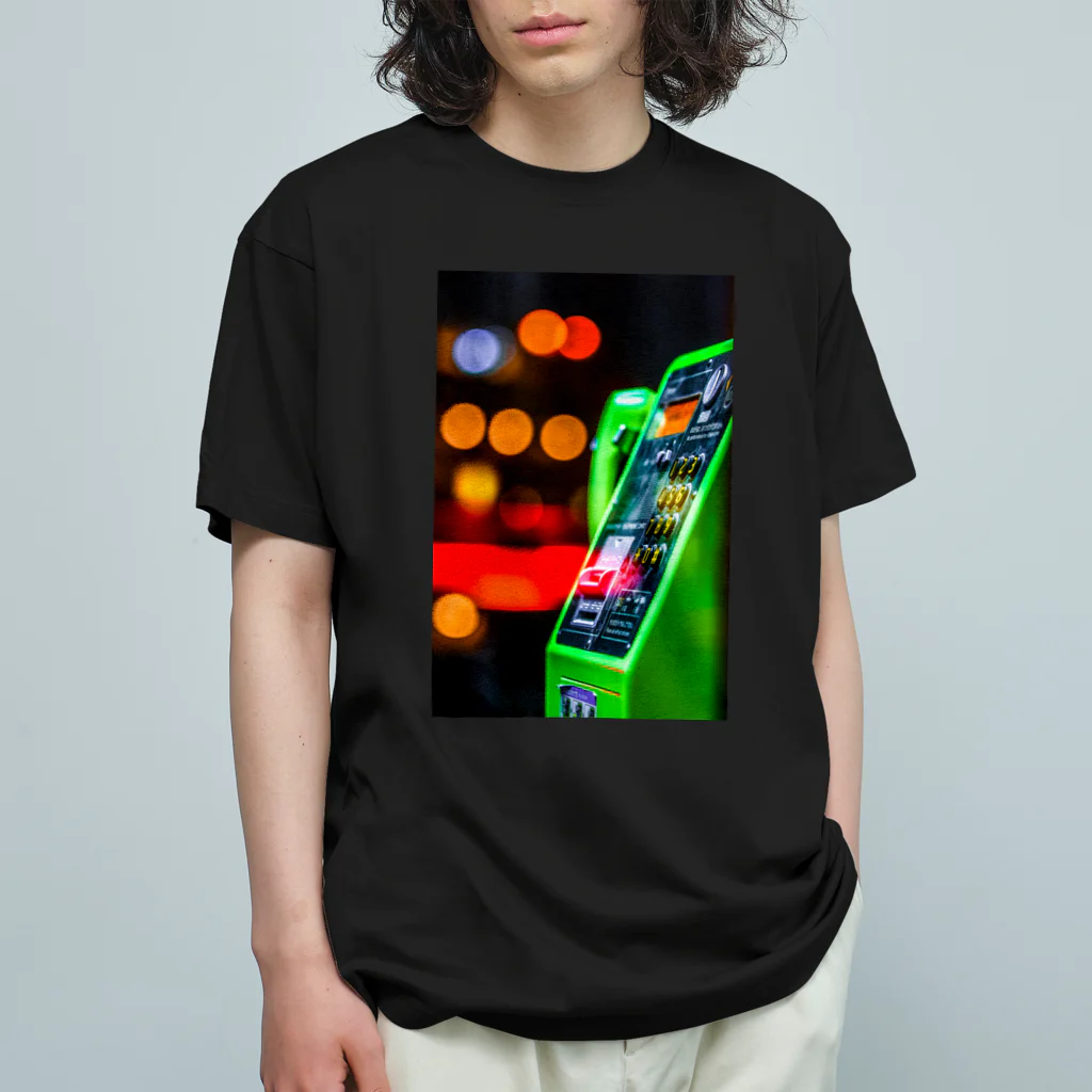 つっちーちゃんの夜のテレフォンBOX オーガニックコットンTシャツ