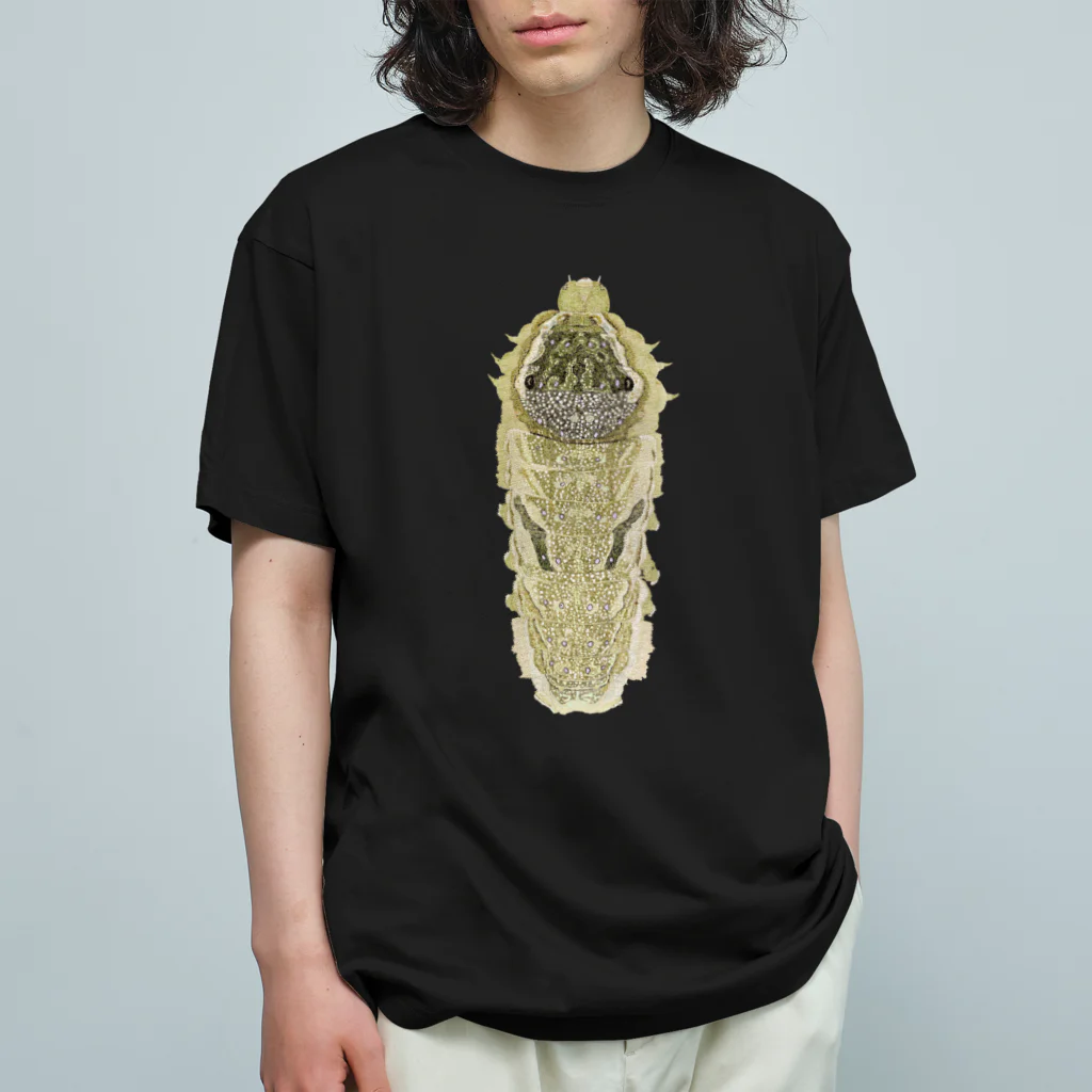 桃山鈴子 ムシティーショップのカラスアゲハ Organic Cotton T-Shirt