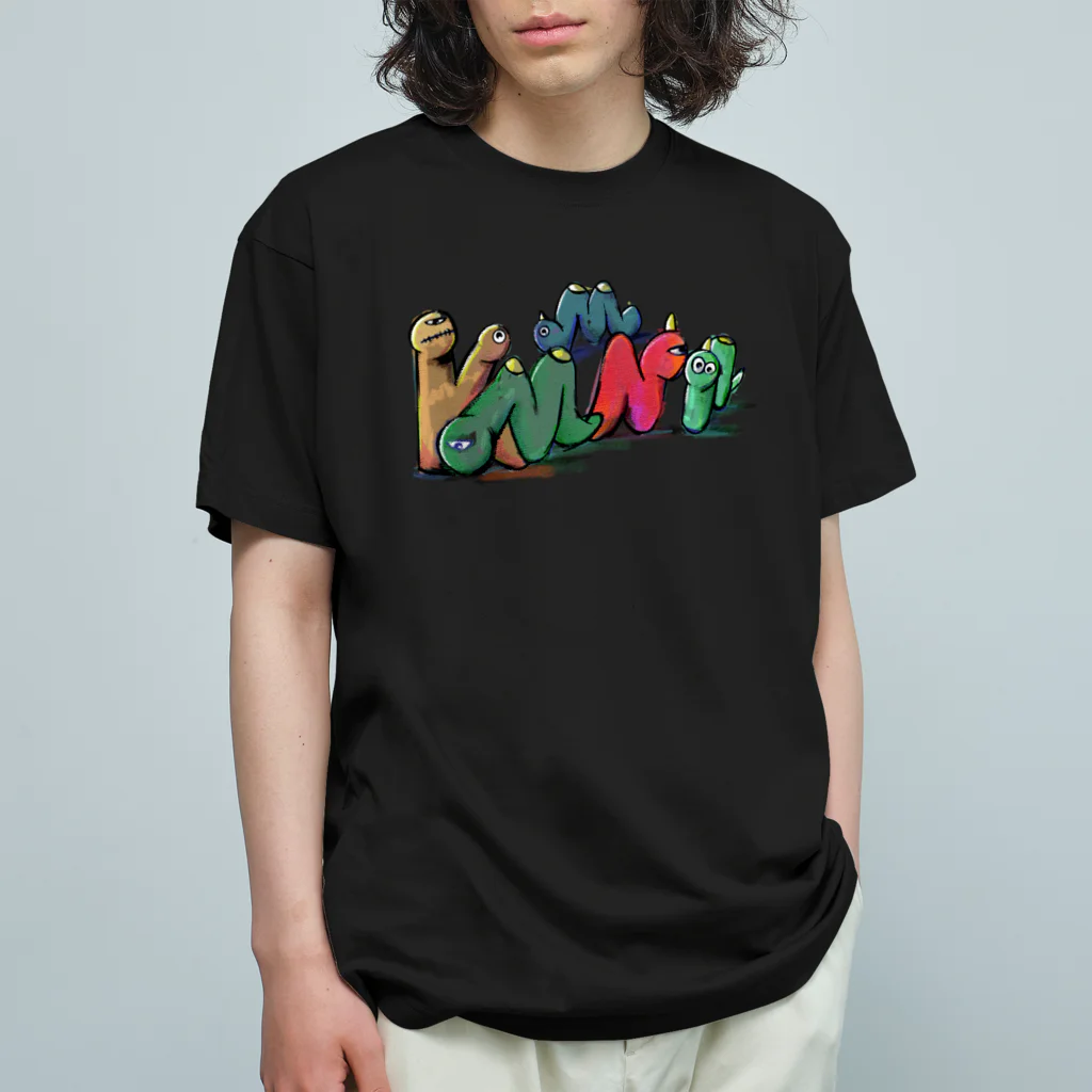 sakotsu600のFamily K オーガニックコットンTシャツ