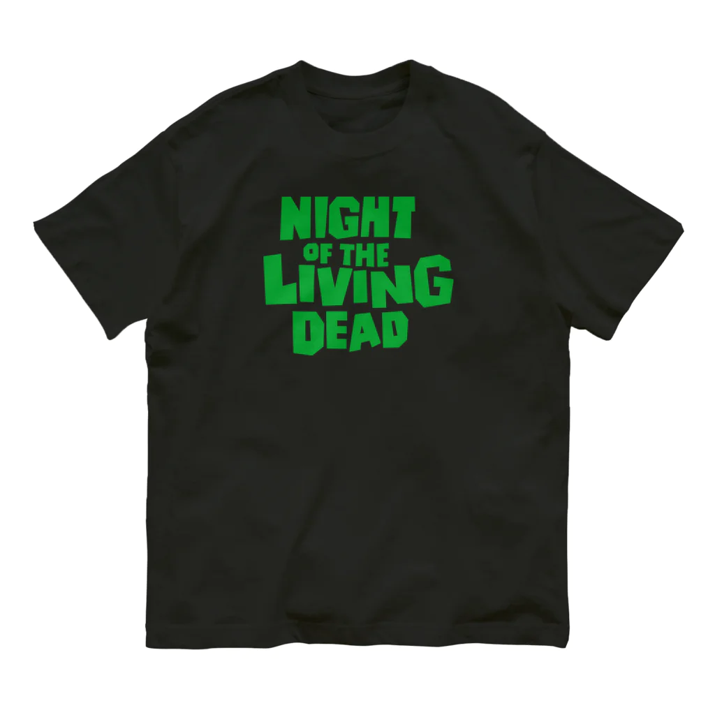 stereovisionのNight of the Living Dead_ロゴ オーガニックコットンTシャツ