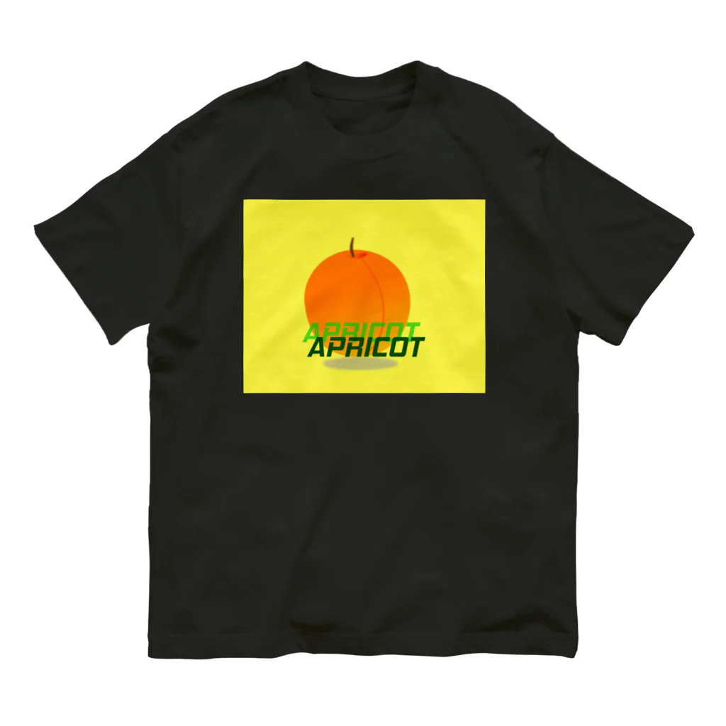 元気いっぱいのapricot. オーガニックコットンTシャツ