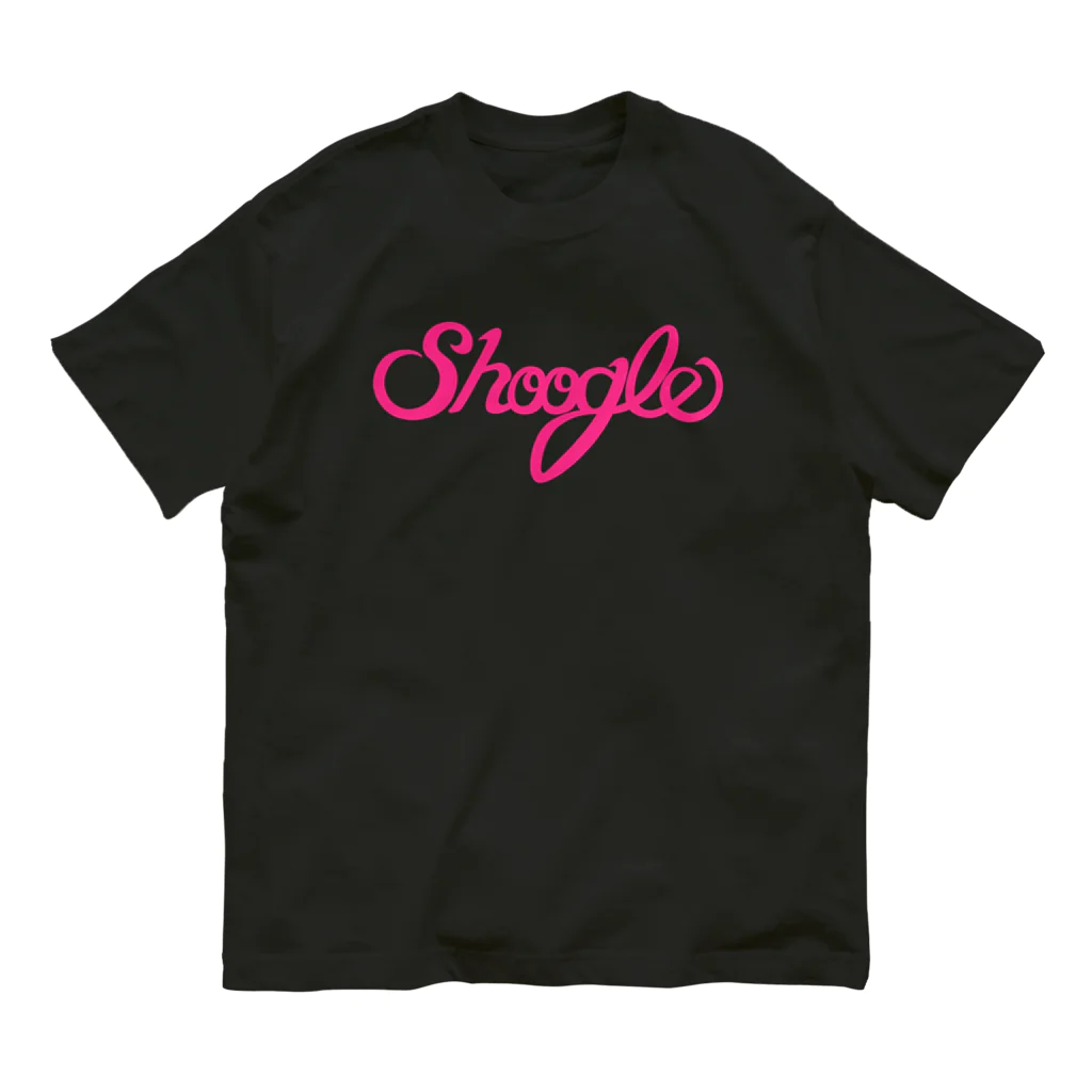 週刊少年ライジングサンズのShoogle(シューグル)ロゴ ピンク Organic Cotton T-Shirt