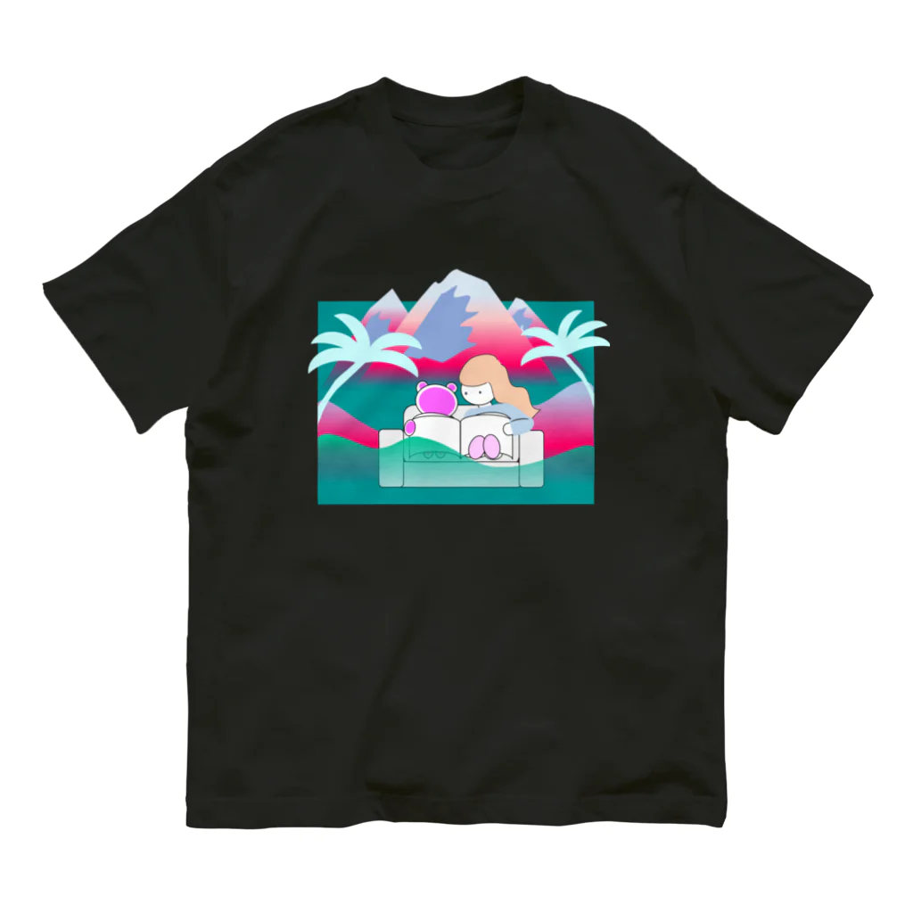 71mamifuの旅気分　　 オーガニックコットンTシャツ