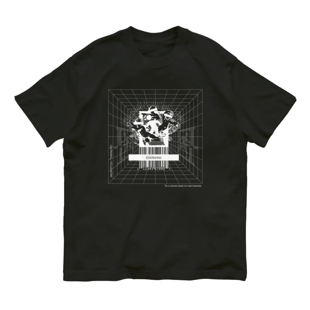 bend\end(ベンドエンド)のh(e)aven オーガニックコットンTシャツ