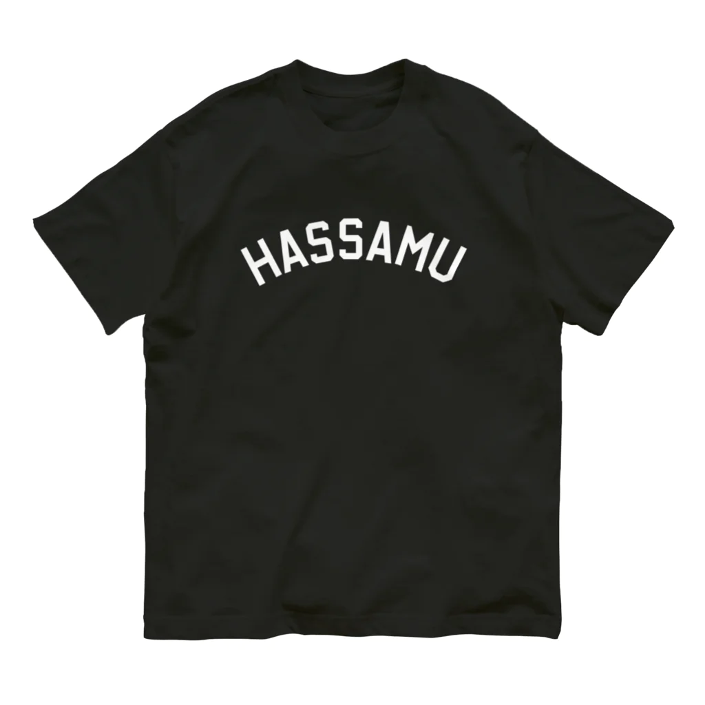 honehone69のHASSAMU-白 オーガニックコットンTシャツ