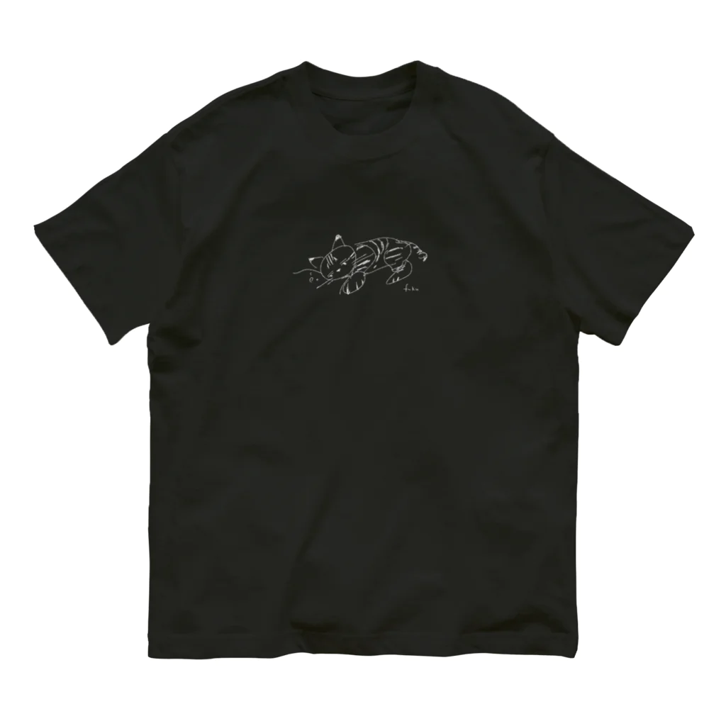 YUTTTARINDEのねむ福　 Organic Cotton T-Shirt