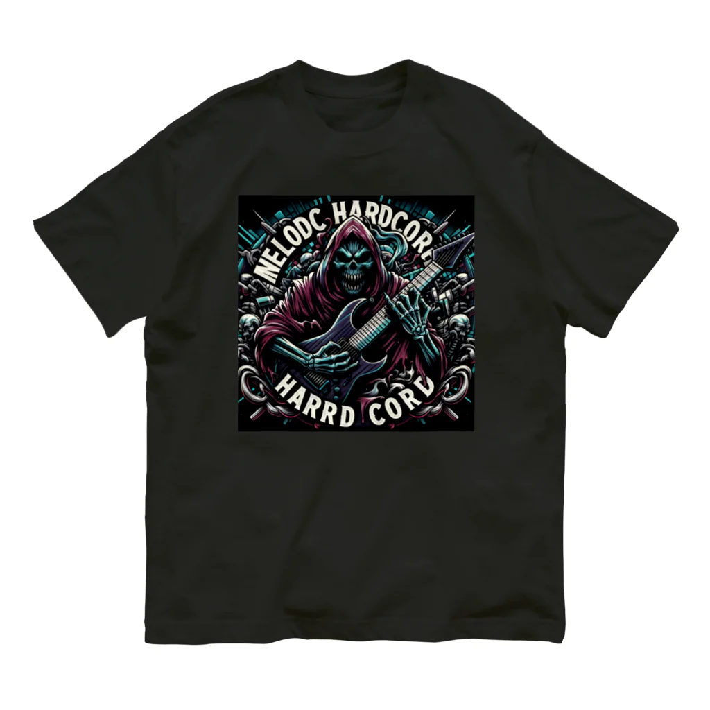 FAKE ARTIST ～架空アーティストグッズ～の Melodic Hardcore Band Organic Cotton T-Shirt