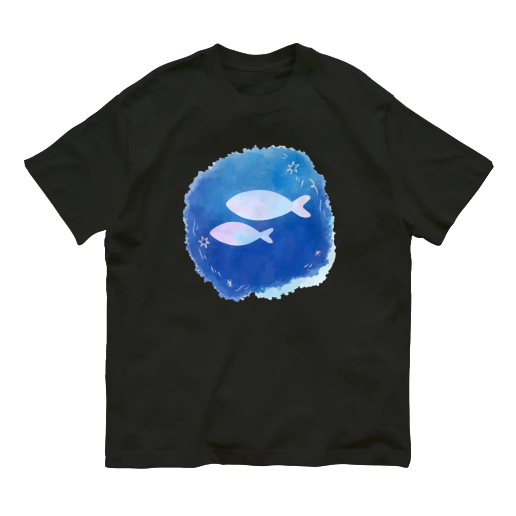 RabbitHouseの儚い魚 Organic Cotton T-Shirt