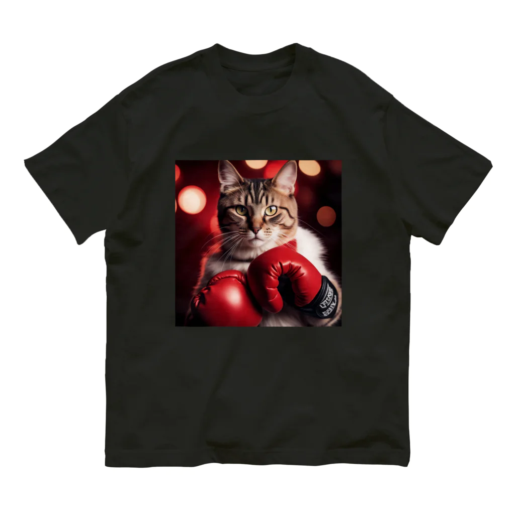 Super__Catのファイトキャット Organic Cotton T-Shirt