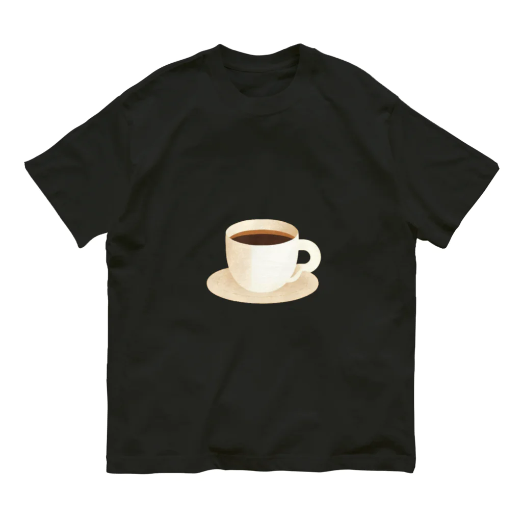 シンプル 組み合わせ用 ファッションのシンプル コーヒー Organic Cotton T-Shirt