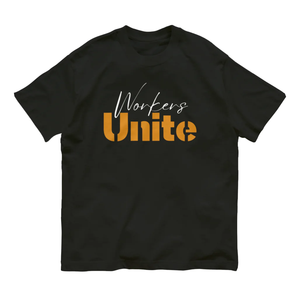 chataro123のWorkers Unite オーガニックコットンTシャツ