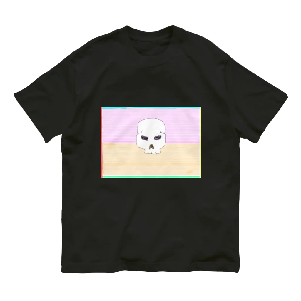 白井　快士の💀 オーガニックコットンTシャツ