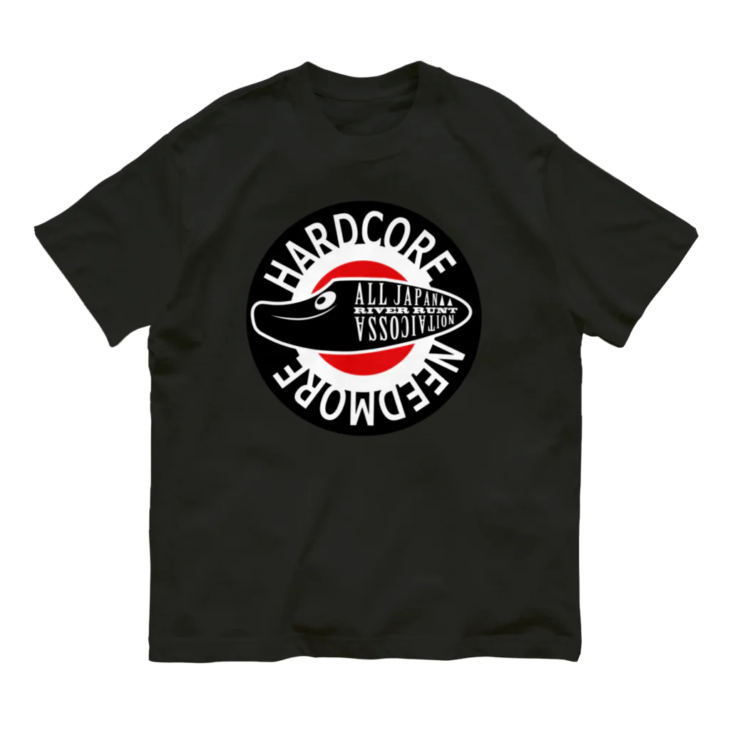 572-5のHARDCORE_NEEDMORE オーガニックコットンTシャツ