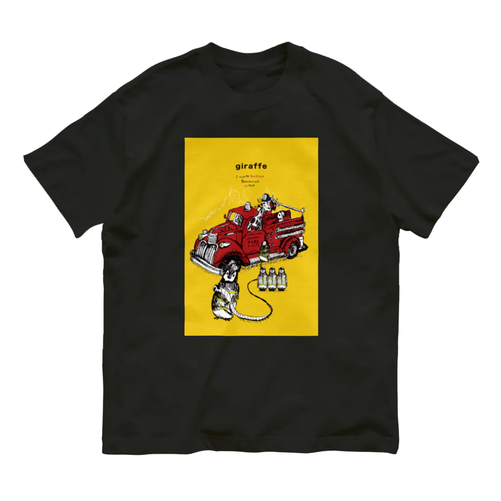 MAiのFire fighter オーガニックコットンTシャツ