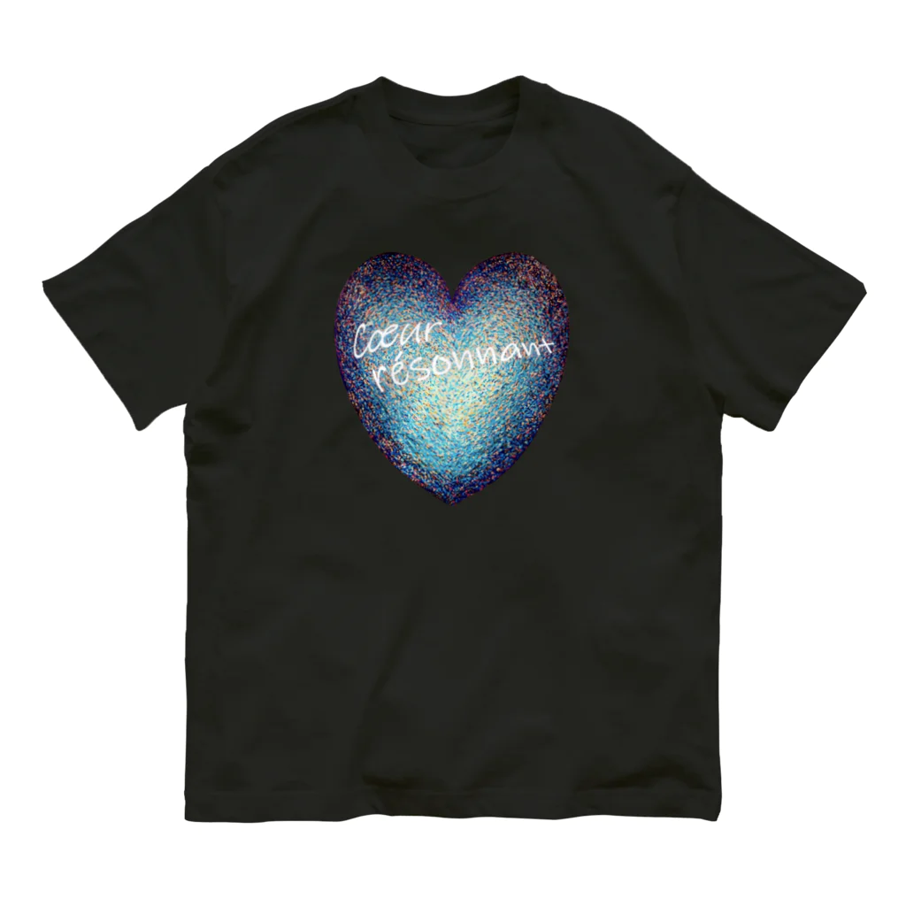 nissyheartのひびきあうハート　 オーガニックコットンTシャツ