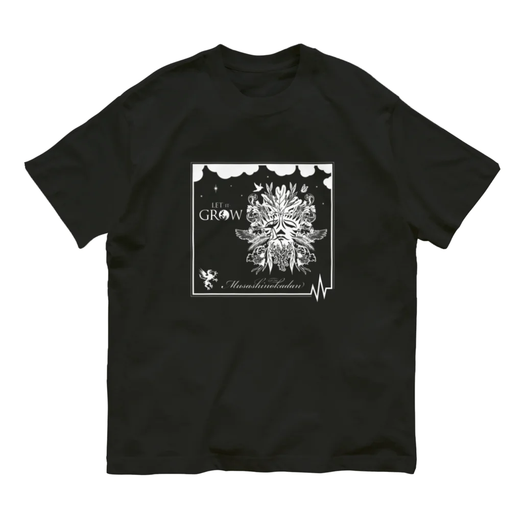 PlantCentre MusashinoKadanのGreen Man（スクエア）オーガニックコットンTシャツ オーガニックコットンTシャツ