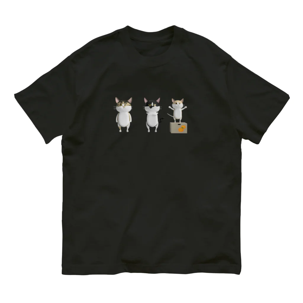 ワビサビちゃんねるのワビサビちゃんねるグッズ オーガニックコットンTシャツ